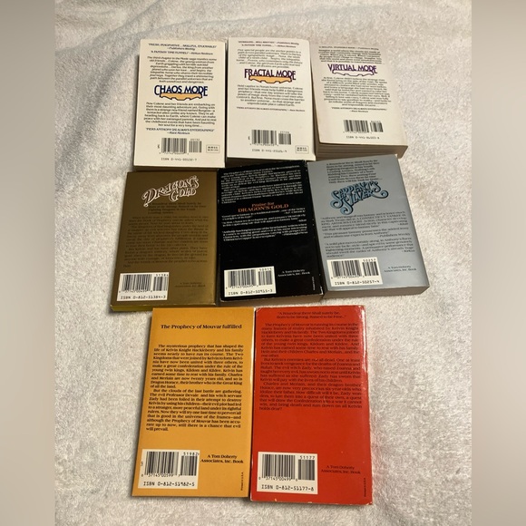 Lot 7-Piers Anthony Mode Series 3 Books, With Robert Margroff 5 Books PB - Picture 2 of 6